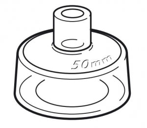 Fisher Paykel Neonatal Resuscitation Masks - Resuscitation Mask, Neonatal, 50 mm - RD805-10