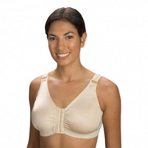 Frank Stubbs Compression Bras - Compression Bra, Beige, Size 36 - F020104