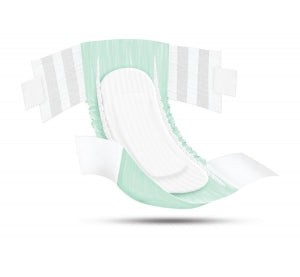 Medline FitRight Stretch Ultra Incontinence Briefs with Center Tab - Stretch Ultra Incontinence Briefs, Large / XL/2XL for 51" - 70" Waist Size - FRSU2