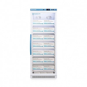 Accucold Upright Pharmacy Refrigerators - Pharmacy-Vaccine Refrigerator, 12 Cubic Feet, Glass Door - ARG12PV