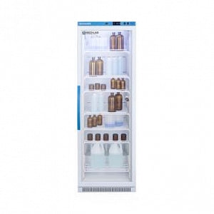 Accucold Upright One-Door Lab Refrigerators - Accucold Upright Medical-Laboratory Refrigerator with Glass Door, 15 cu. ft. - ARG15ML