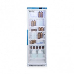 Accucold Upright One-Door Lab Refrigerators - Accucold Upright Medical-Laboratory Refrigerator with Glass Door, 15 cu. ft. - ARG15ML