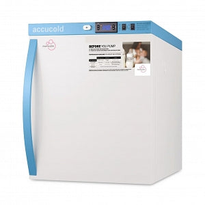 Summit MomCube Performance Breast Milk Refrigerators - MomCube Breast Milk Refrigerator, Solid Door, 1 cu. ft. - ARS1MLMC