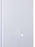 Accucold Under-Counter Glass-Door Lab Refrigerators - Accucold Counter Height Medical-Laboratory Refrigerator with Solid Door, 3 cu. ft. - ARS3ML