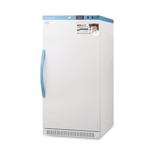 Summit MomCube Performance Breast Milk Refrigerators - MomCube Breast Milk Refrigerator, Solid Door, 4 Locking Compartments, 8 cu. ft. - ARS8MLMCLK