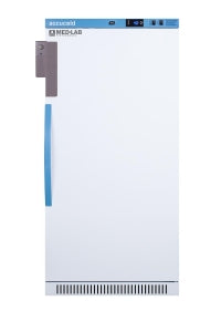 Accucold Upright One-Door Lab Refrigerators - Accucold Upright Medical-Laboratory Refrigerator with Solid Door, 8 cu. ft. - ARS8ML