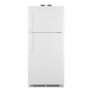 Summit 20.4 Cu. Ft. White Refrigerator-Freezer - 20.4 cu. ft. Refrigerator-Freezer, White - BKRF21W