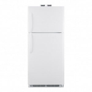 Summit 20.4 Cu. Ft. White Refrigerator-Freezer - 20.4 cu. ft. Refrigerator-Freezer, White - BKRF21W
