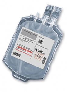 Fenwal Double Blood-Pack Units without Filters - CPD Single Blood Pack Unit, 450 mL - 4R0499