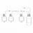Fresenius Fenwal Quad Plasma Containers - Fenwal Quad Plasma Collection / Transfer Containers with Male Luer - 4R2255P