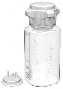 Foxx Life Sciences Heavy Duty Vaccuum Bottles - VACUUM BOTTLE, HVY DTY, CO-POLY, 2L, 1/4" HB - 167-2202-OEM