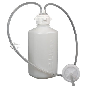 Foxx Life Sciences Vactrap Vacuum Trap Systems - Vactrap Vacuum Trap System, 2L Polypropylene Bottle, No Bin, 1/4" Inner Dia. Tubing - 305-2002-FLS