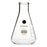 Foxx Life Sciences Borosil Narrow Mouth Erlenmeyer Flasks - Borosil Narrow Mouth Graduated Conical Erlenmeyer Flask, 250 mL - 4980021