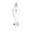 Foxx Life Sciences Borosil Pear Shape Separating Funnels - Borosil Pear Shape Separating Funnel, 250 mL - 6403021