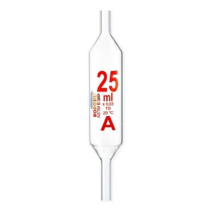 Foxx Life Sciences Borosil Volumetric Transfer Pipette Bulbs - Borosil Volumetric Transfer Pipette Bulb, Class A, ASTM 969, 25 mL, 10/Case - 7101009A