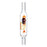 Foxx Life Sciences Borosil Volumetric Transfer Pipette Bulbs - Borosil Volumetric Transfer Pipette Bulb, Class A, ASTM 969, 8 mL, 10/Case - 7101708A