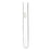 Foxx Life Sciences Borosil Round Bottom Test Tubes with Rims - Borosil Round Bottom Clear Borosilicate Test Tube with Rim, 15 mm O. D. x 125 mm L, 13 mL Volume, 800/Case - 9800U04