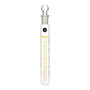 Foxx Life Sciences Borosil Graduated Test Tubes with Interchangeable Stoppers - Borosil Graduated Test Tube with Interchangeable Stopper, 50 mL - 9830012