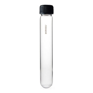Foxx Life Sciences Clear Round Bottom Media Culture Tubes - Round Bottom Media Culture Tube with Polypropylene Cap, 50 mL - 9900012