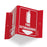 V-Shape Sign Fire Extinguisher" Sign