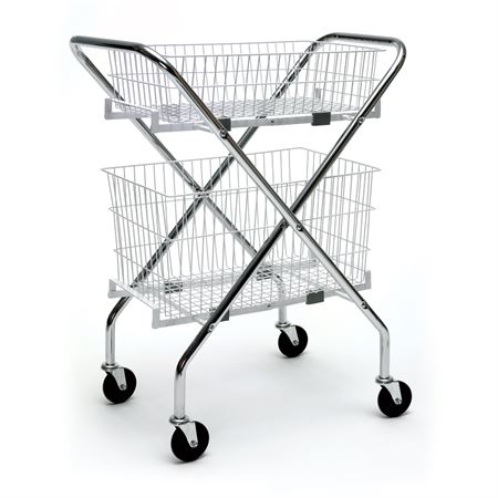 FlexyCart Frame with Wire Baskets Bundle FlexyCart Bundle