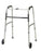 Folding 2-Button Walker, 3" Wheel