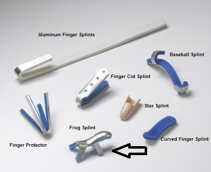 Corflex Frog Splints 12 Pack | Finger Prortection — Grayline Medical