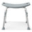 Medline Aluminum Bath Benches without Back - SHOWER CHAIR, NO BACK, KNOCKDOWN - G2-202KX1