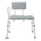 Medline Transfer Bench with Back - Padded Transfer Bench, 400 lb. Weight Capacity - G3-100KBPX1