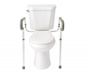 Medline Toilet Safety Rails - Knockdown Toilet Safety Rail - G30300-1KD