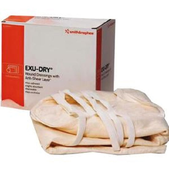 non occlusive dressing Smith & Nephew Inc Exu-Dry Anti-sheer Absorbent Wound Dressing — Grayline Medical