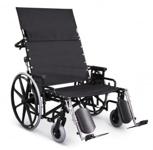 Gendron Regency Bariatric Reclining Wheelchairs - Regency XL 2000 Bariatric Reclining Wheelchair with 700 lb. Capacity, Desk-Length Arms, 28" W x 20" D - 6728-20