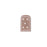 Key Surgical Flat Caps - Instrument Tip Cap with Vents, Flat, Brown, 0.625" - 3-08-08