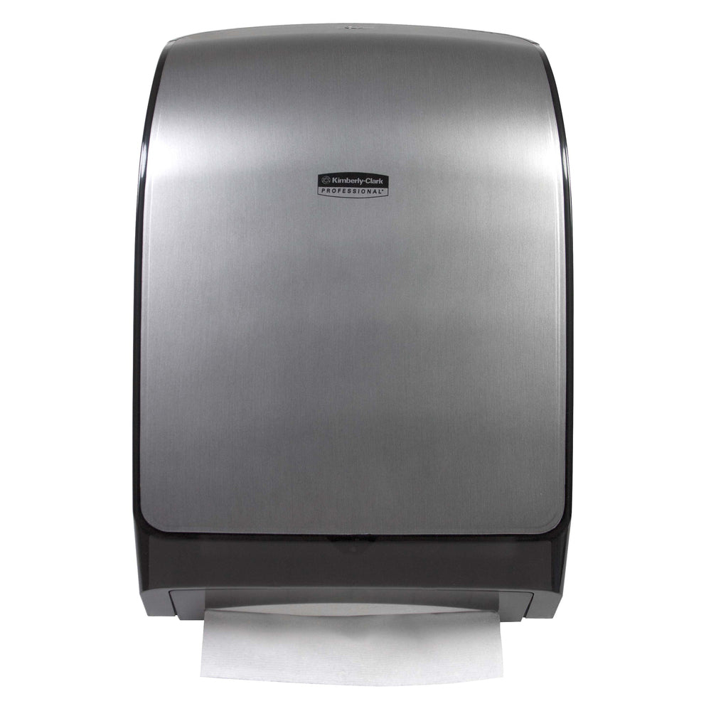 Kimberly Clark Universal Folded Towel Dispensers - Universal Folded MOD Towel Dispenser, Brushed Metallic - 39710