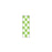 Key Surgical Patterned Sheet Tape - 1/4" Sheet Tape, ID, White / Lime Green - T-220-0113