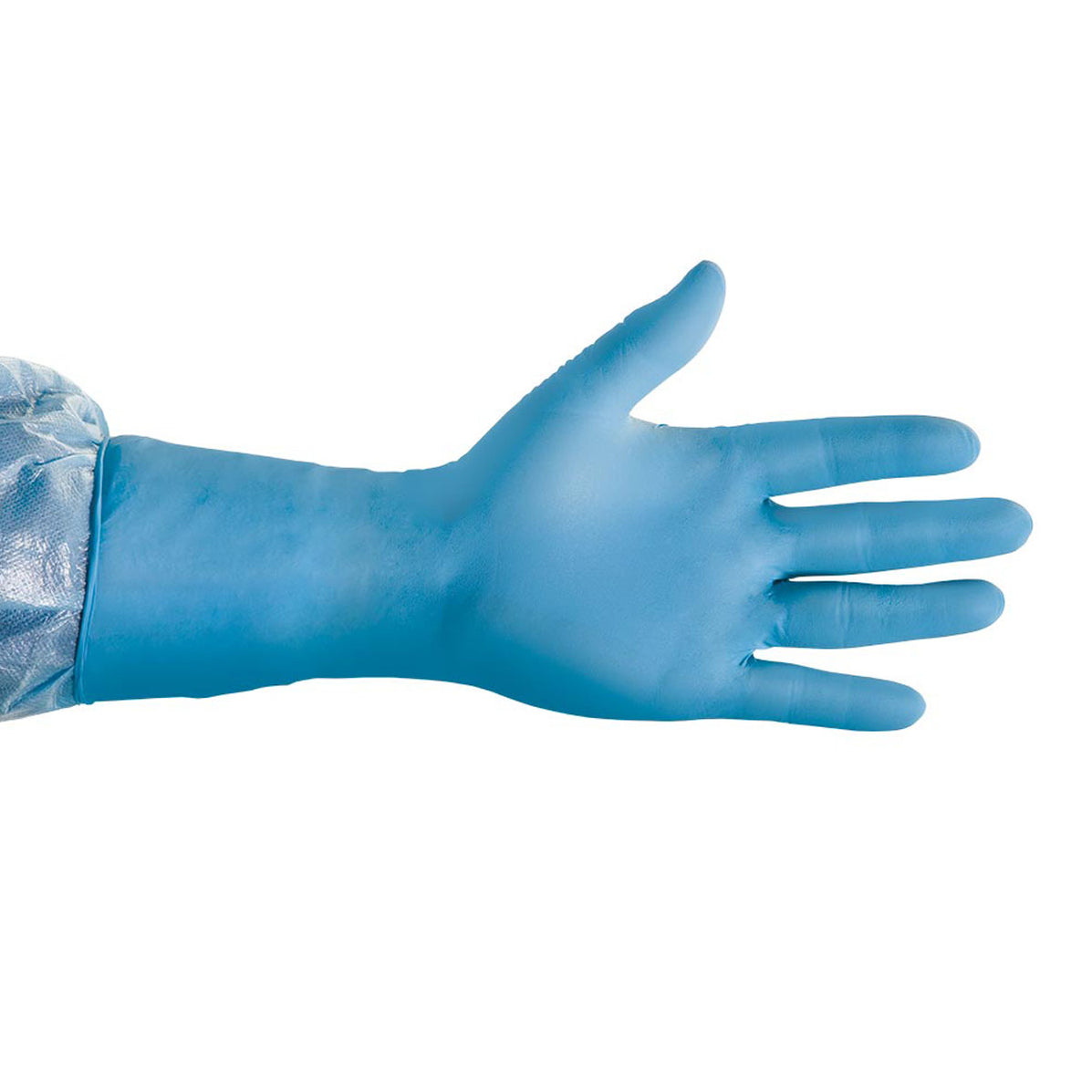 Key Surgical Nitrile Gloves MBOGLOVES, NITRILE POWDER FREE, S, BLUE — Grayline Medical