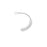 Key Surgical Inc. Channel Cleaning Brushes - Cleaning Channel Brush, Curved Wire, Straight Tip, 3/8" x 3-3/4" - BR-8110-50