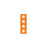 Key Surgical Patterned Sheet Tape - 1/4" Sheet Tape, Orange, Stars - T-703-07