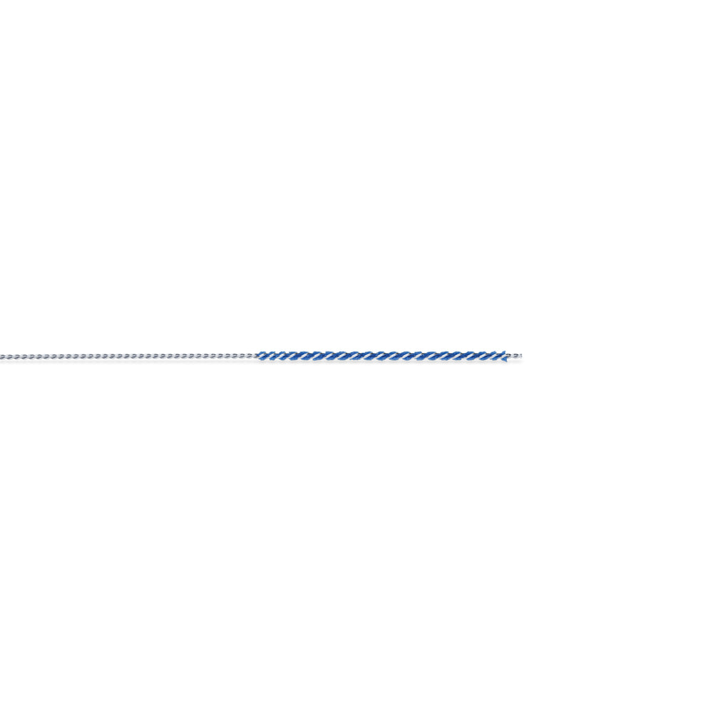 Key Surgical Polypropylene Cleaning Brushes - Stainless Steel Cleaning Brush with Polypropylene Tip, 22" Long with 1" Bristle Area, 3 Fr (1 mm) - PP-22-039