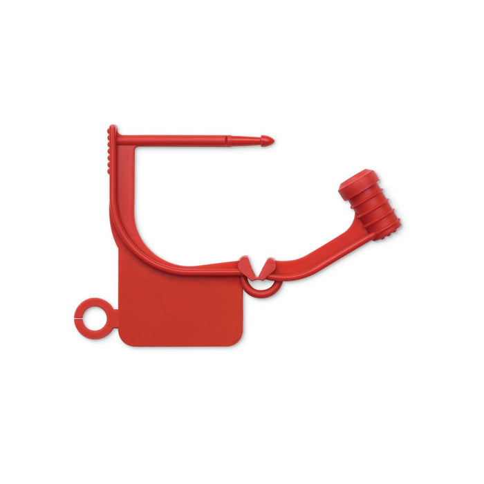 Key Surgical NonPrinted Locking Tags Locking Indicator ID Tag, Auto