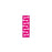 Key Surgical Patterned Sheet Tape - 1/4" Sheet Tape, Fuchsia, Bones - T-702-19