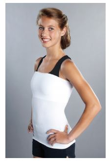 Knit-Rite Torso-Interface Protective Body Socks - INTERFACE, TORSO, X-STATIC, TURTLENECK, XS - 1BX1-BT-XS