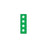 Key Surgical Patterned Sheet Tape - 1/4" Sheet Tape, Green, Stars - T-703-03