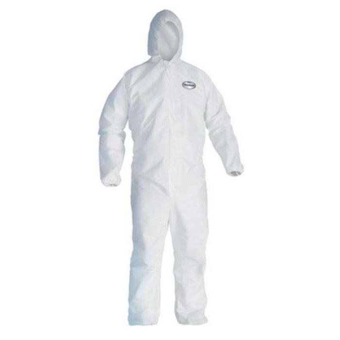 Kimberly-Clark Corporation KLEENGUARD A40 Liquid / Particle Protection Coveralls - Kleenguard A40 Coveralls, Hood, Boot, Size XL - 44334