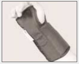 Kenad SG Medical Exact Fit Wrist Splints - Exact Fit 8" Wrist Splint, Left, Size M - 21-0605