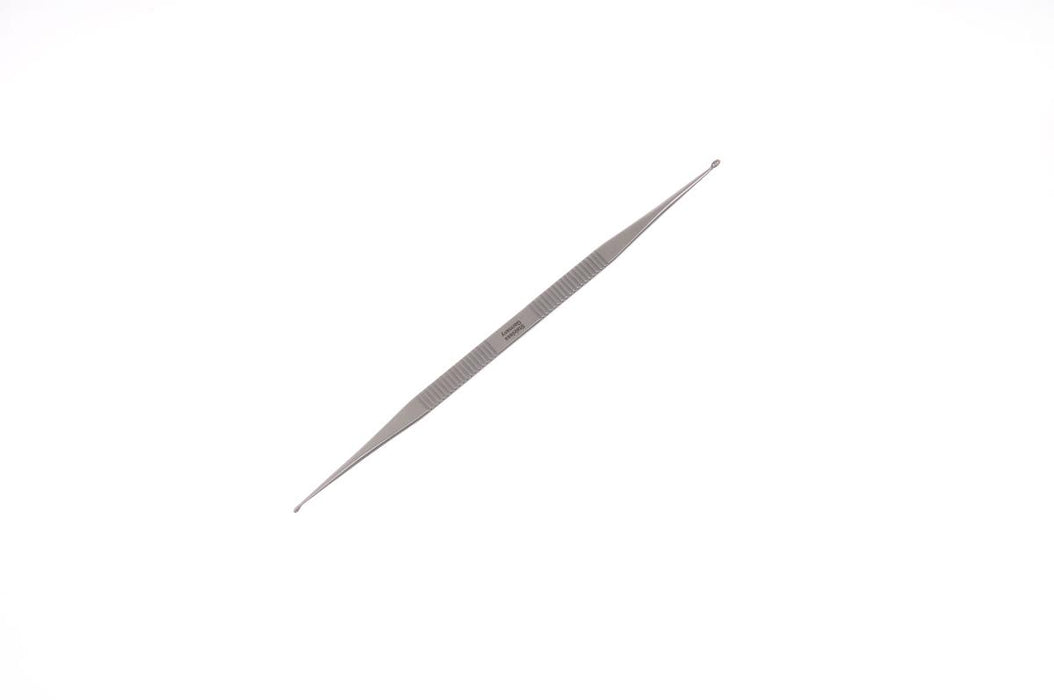 Medline House Ear Curettes - House Curettes with Double-Ended Cups, 1 and 1.2 mm, 6.75" - MDS4476201
