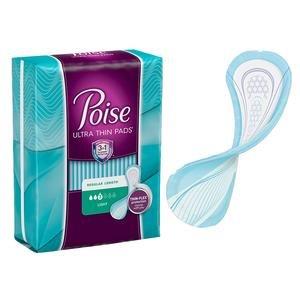 Kimberly-Clark Poise Ultra Thin Pads - PAD, POISE, ULTRA THIN, REGULAR, 9.45" - 6951393
