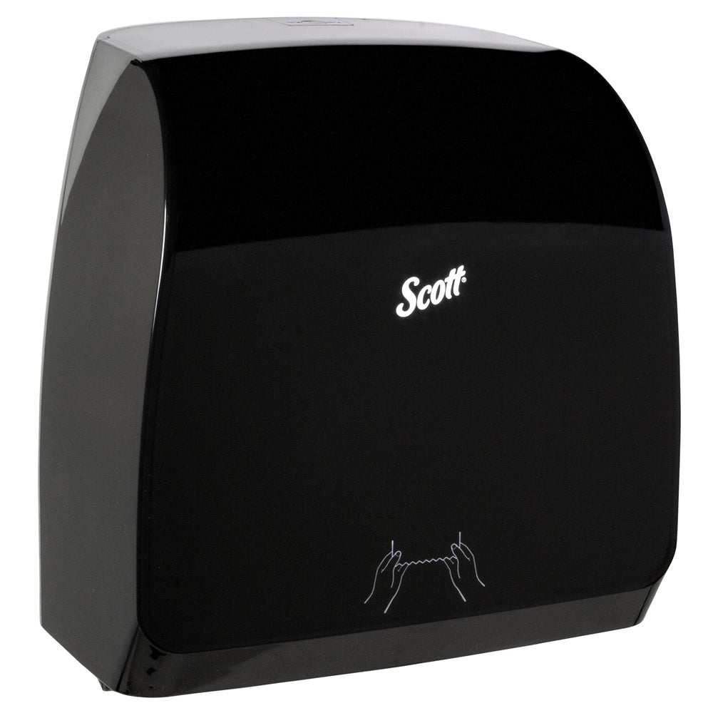 Kimberly-Clark Corporation Mod Slimroll Hard Roll Towel Dispensers - DISPENSER, TOWEL, MANUAL, SCOTT, SLIMROLL - 47092