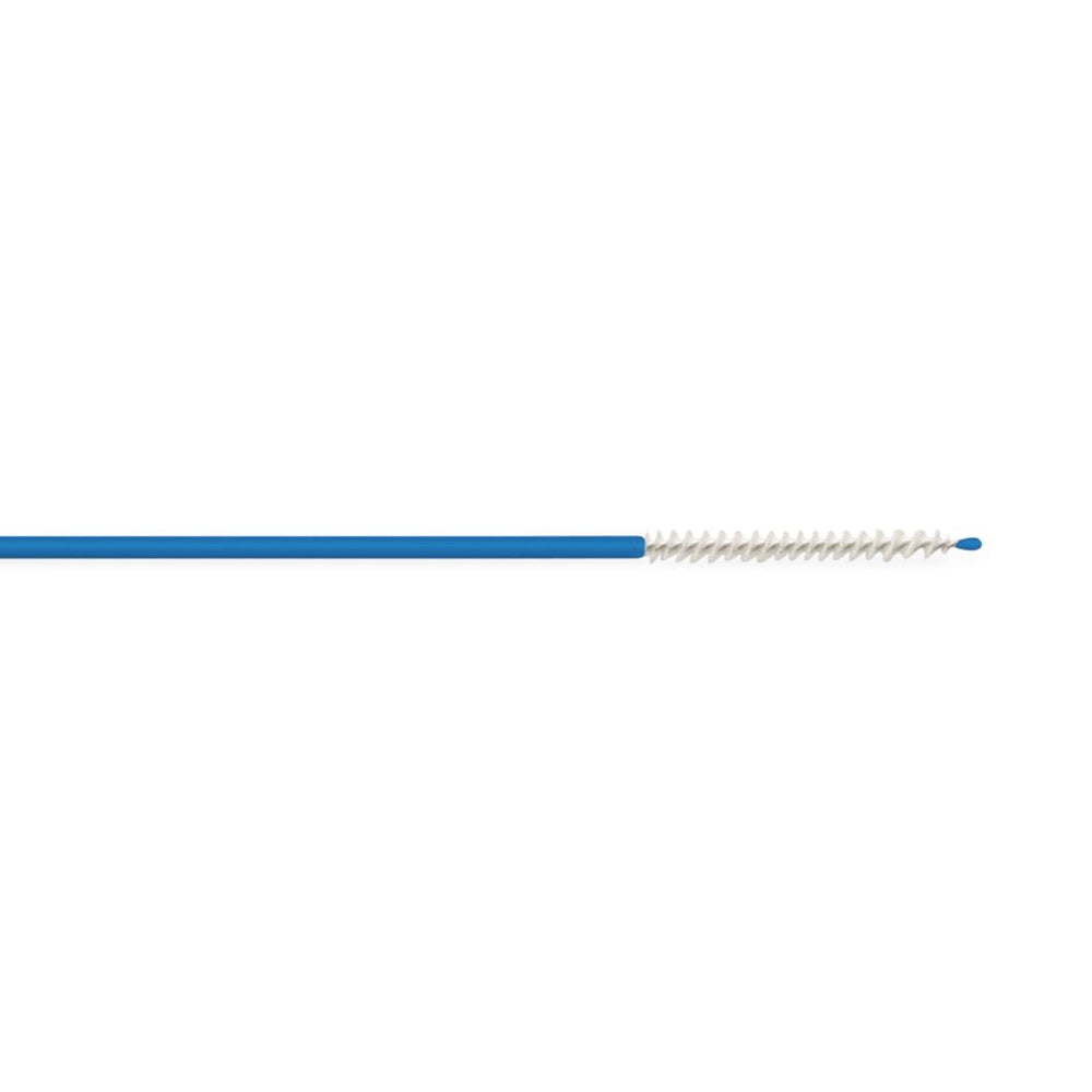 Key Surgical Acrylic-Tip Brushes - Channel Cleaning Brush with Acrylic-Tip Bristles, Blue Nylon Rod, 18" x 0.158" - AT-18-158-50