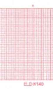 Graphic Controls Medical Chart Recording Papers - HP ECG Single-Channel Paper Roll, 1.97" x 100' - 7G10669183
